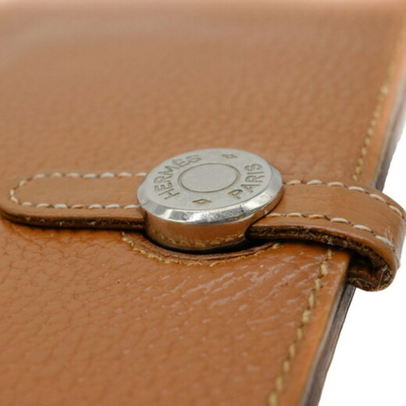 HERMES Brown Leather Wallet - Picture 10 of 16